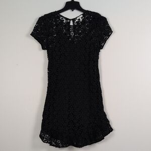 Joie Black Lace Mini Dress